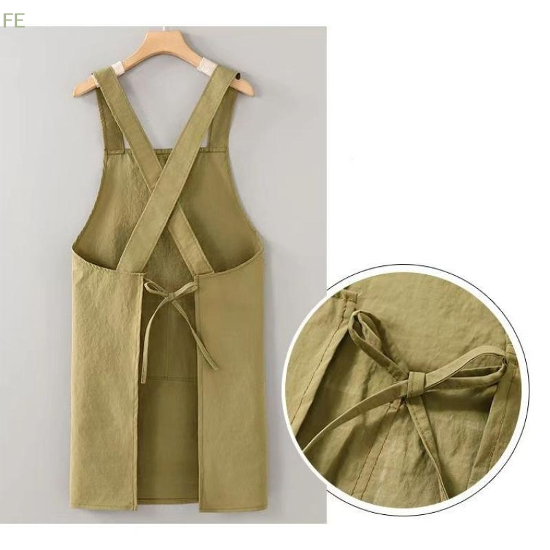 Home Cooking Work - [F] Cooking Kitchen Aprons Breathable Wear
