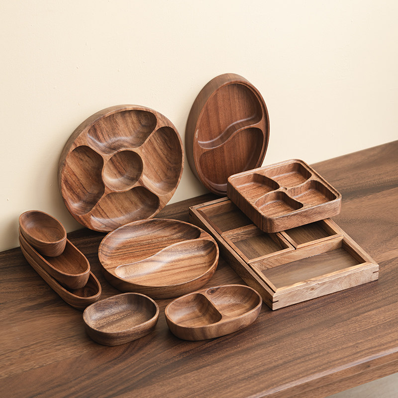 Home Cooking In Chinese - Walnut Tea Snack Plate Dessert Plate