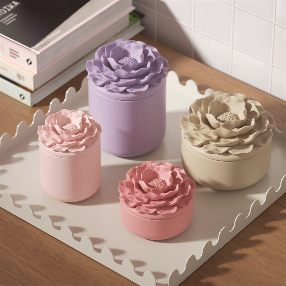 Idli Steamer Mold - Nicole Camellia Candle Jar Jesmonite Silicone