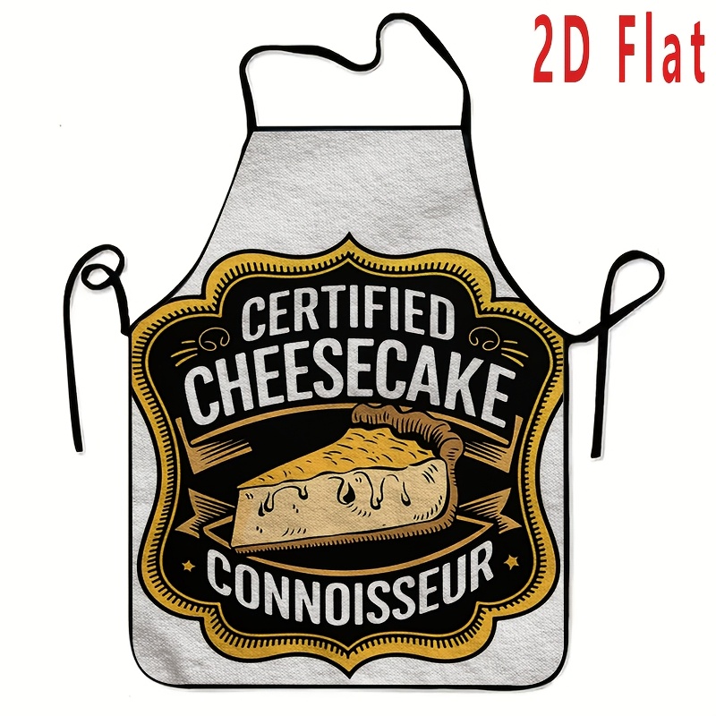 Home Cooking Work - 1Pc Cheesecake Printed Apron 60x80cm Fashion