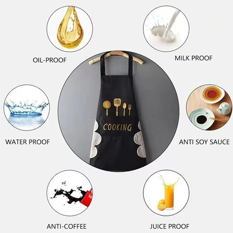 Apron Waterproof Oilproof Can  - Home Cooking Work review and price