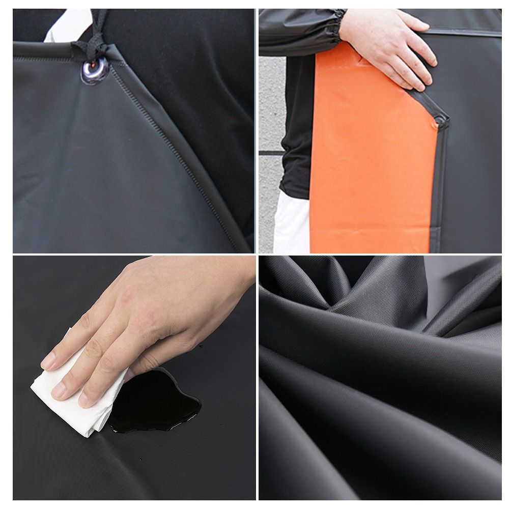 Soft PU Leather Kitchen Apron  - Home Cooking Work review and price