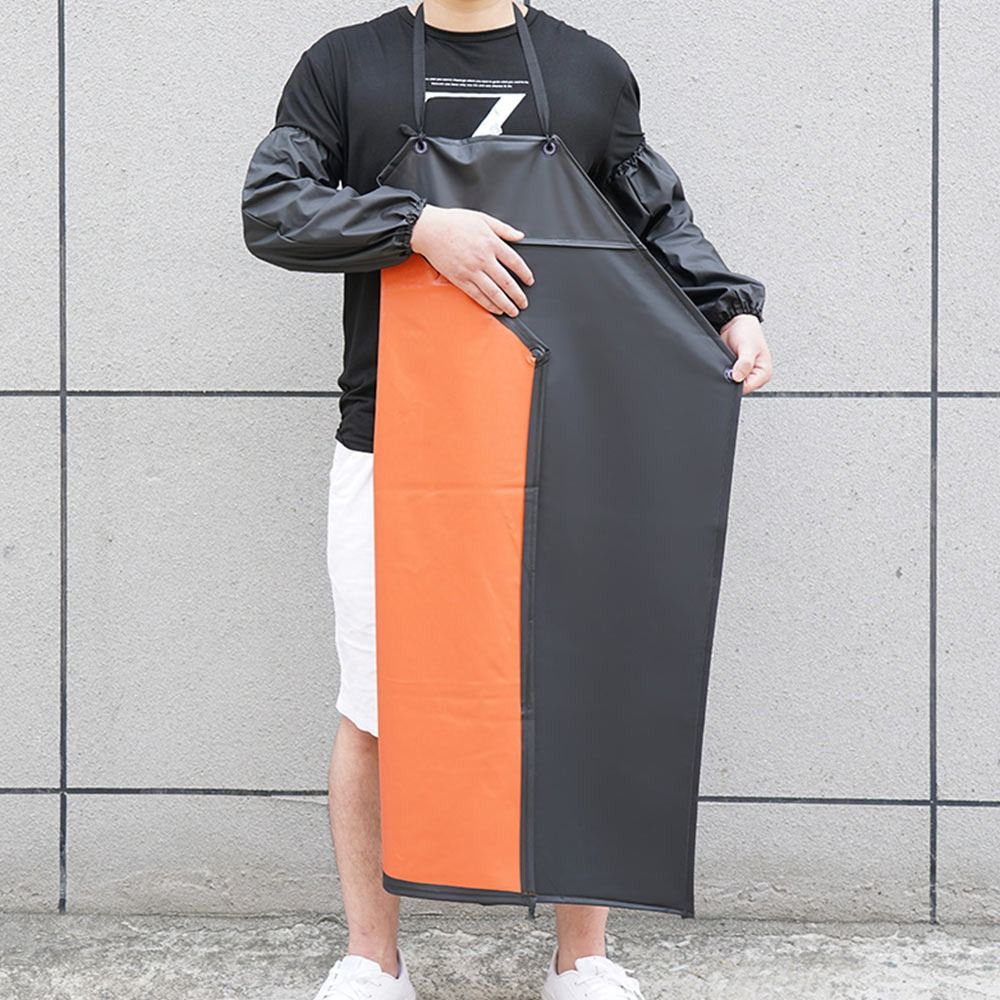 Soft PU Leather Kitchen Apron  - Home Cooking Work review and price