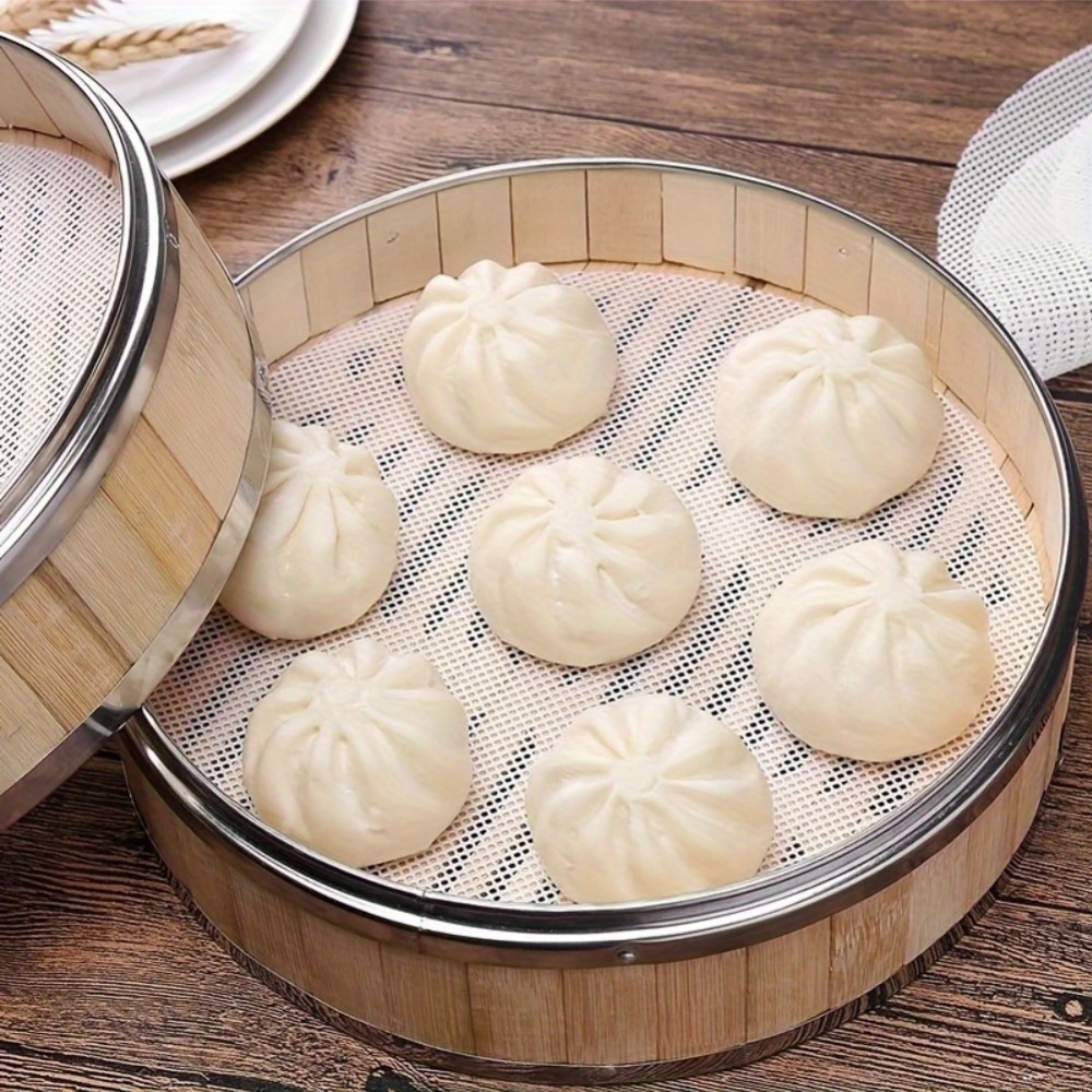 3pcs/set Reusable Silicone Non - Steamer Bamboo Set review and price
