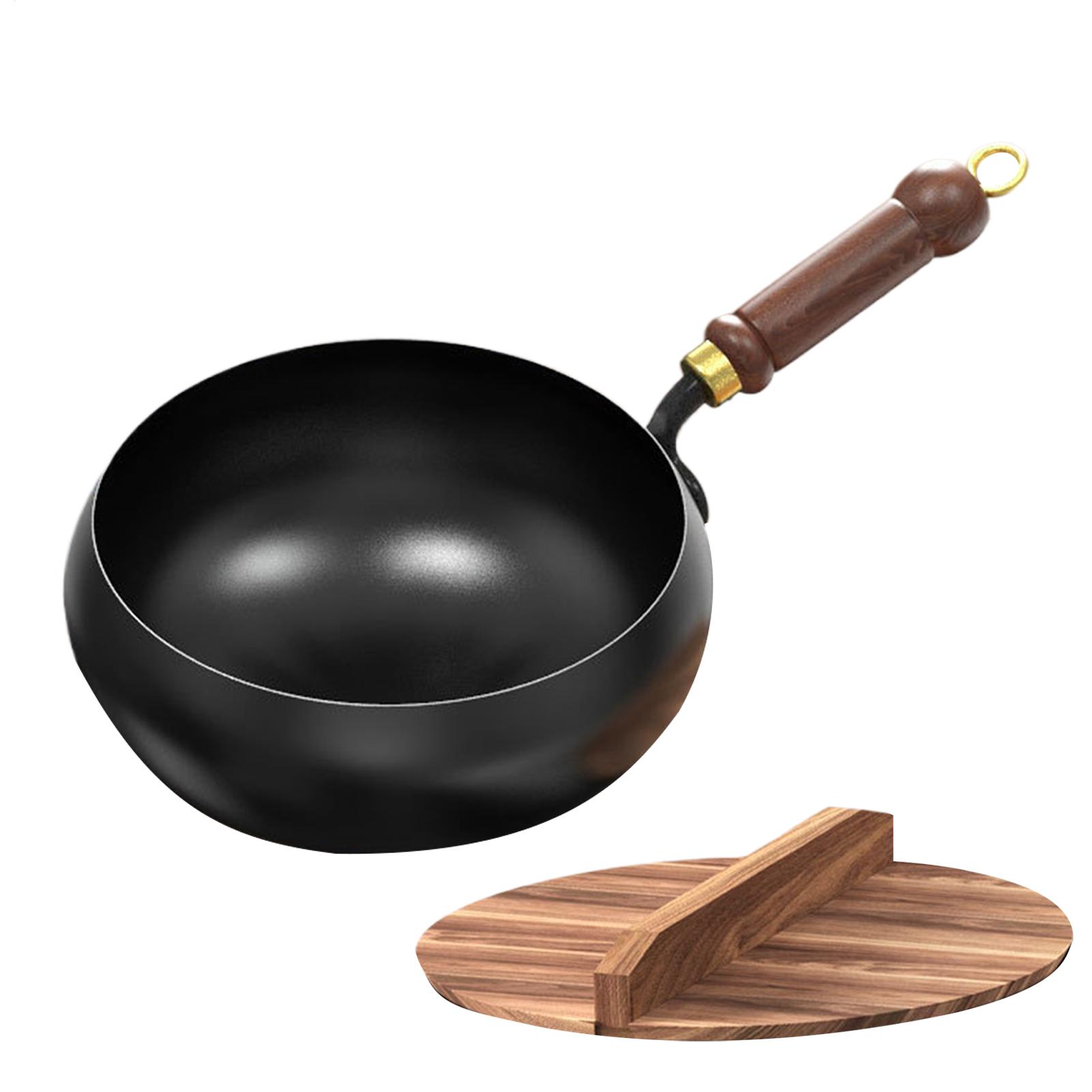 Iron Uncoated Chinese Wok Big  - Home Cooking In Chinese review and price
