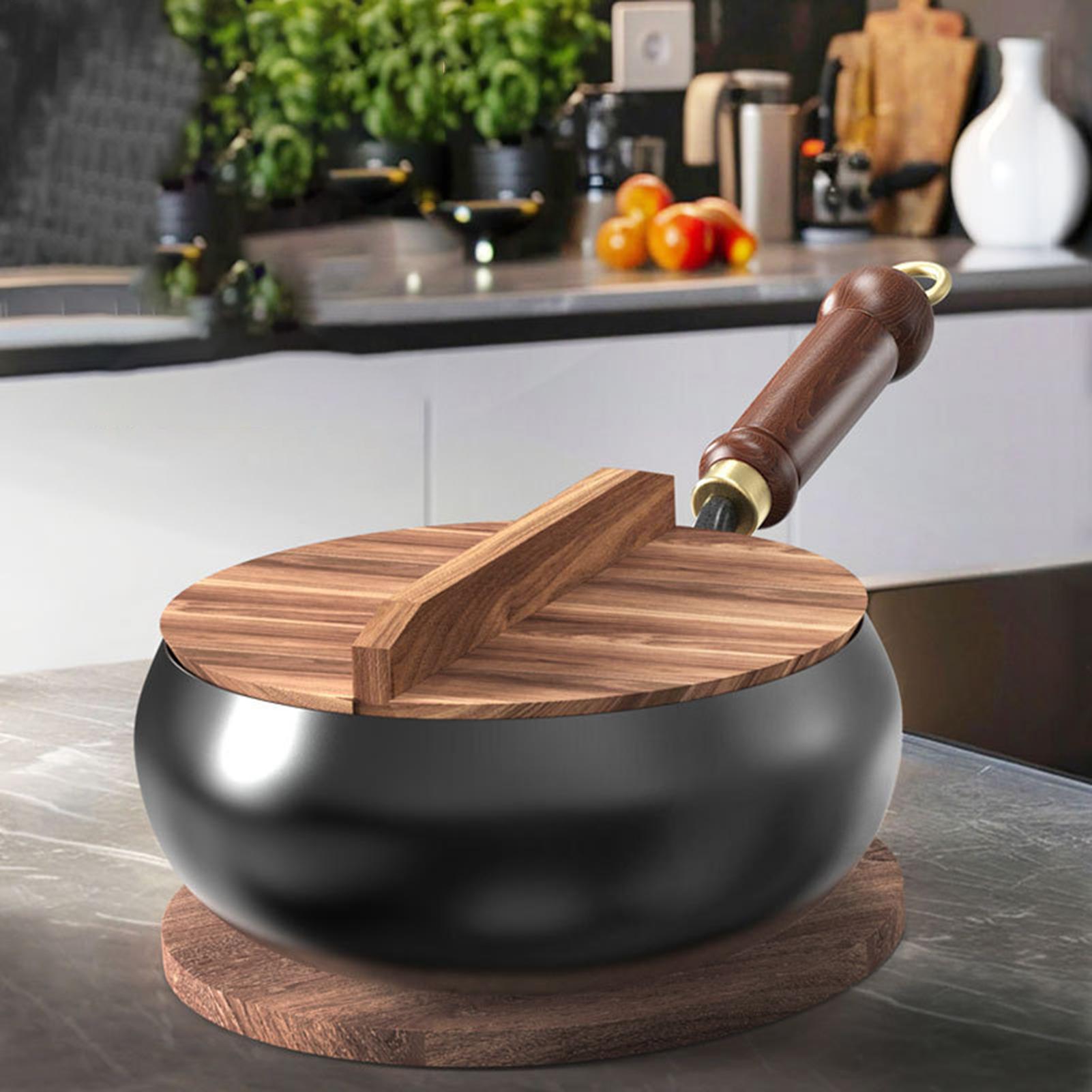 Iron Uncoated Chinese Wok Big  - Home Cooking In Chinese review and price