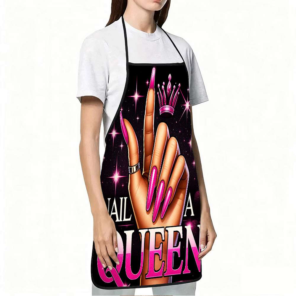 1 Trendy Nail Art-Themed Apron - Home Cooking Queen review and price