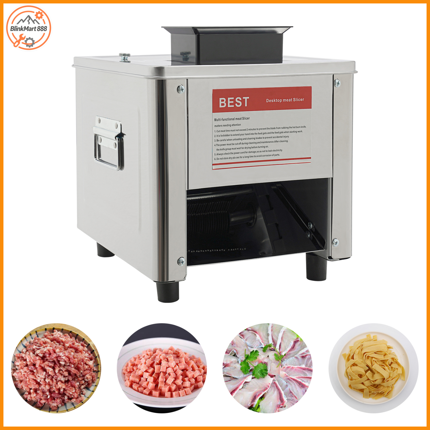 Home Meat Slicer| 2.5mm/10mm B - Home Cooking Machine review and price