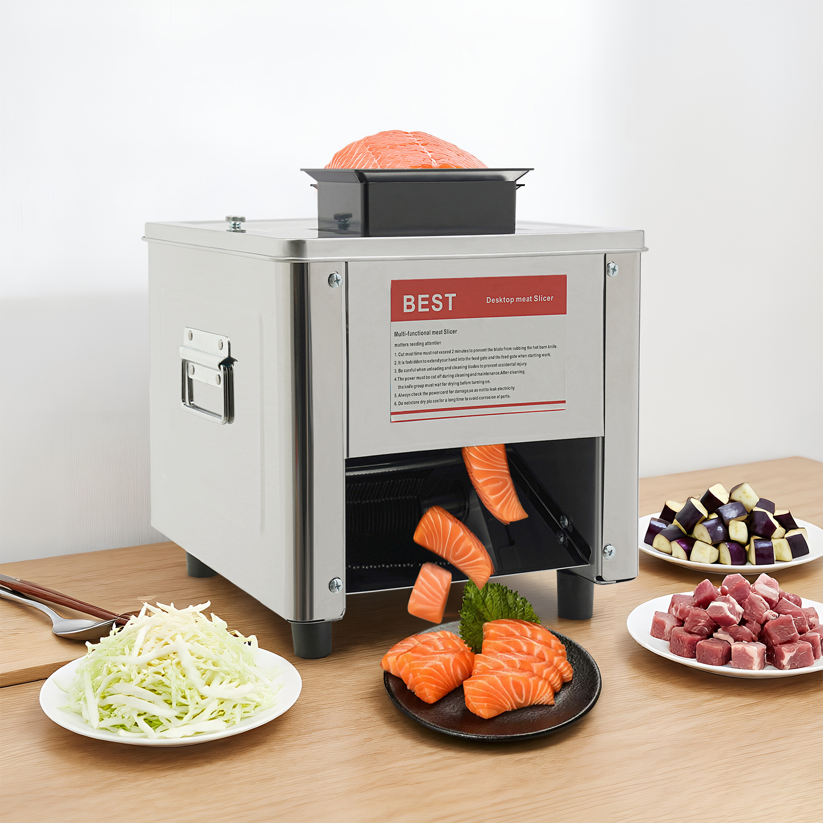 Home Meat Slicer| 2.5mm/10mm B - Home Cooking Machine review and price
