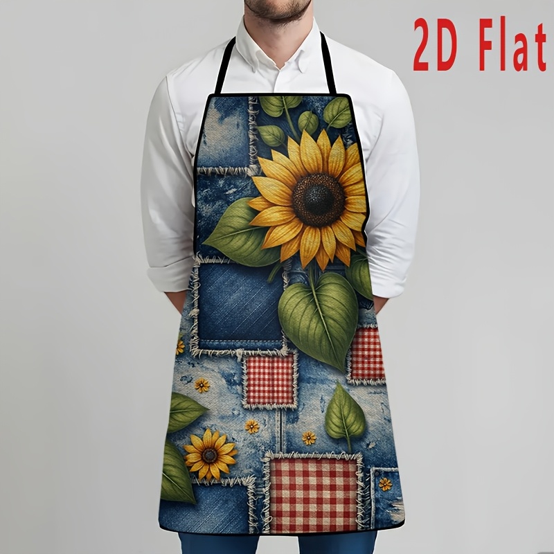 1Pc Sunflower Patchwork Wind P - Home Cooking Work review and price