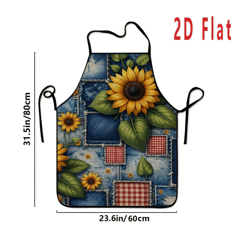 1Pc Sunflower Patchwork Wind P - Home Cooking Work review and price