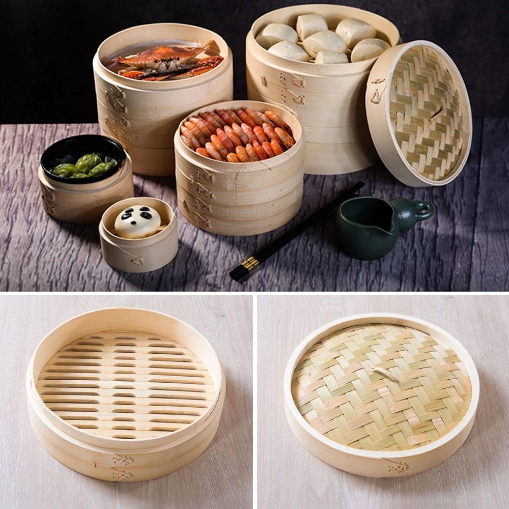 Chinese Steamer Bamboo Steamer - Steamer Bamboo Set review and price