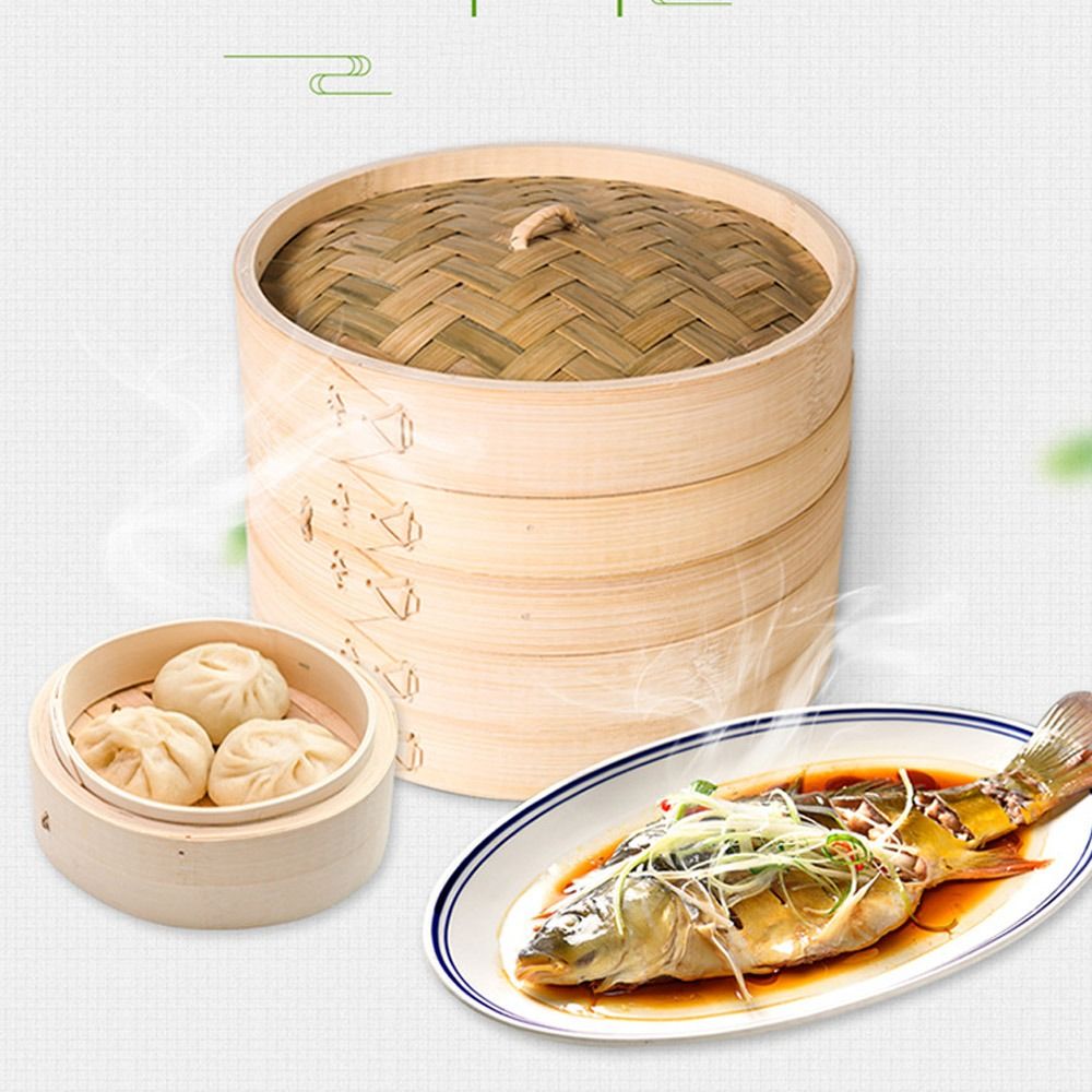 Chinese Steamer Bamboo Steamer - Steamer Bamboo Set review and price