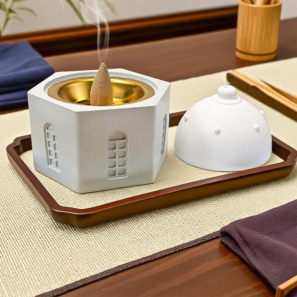 Concrete Incense Burner Silico - Idli Steamer Mold review and price