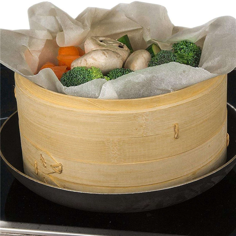 B03C-6 Piece Set - Bamboo Stea - Steamer Bamboo Set review and price