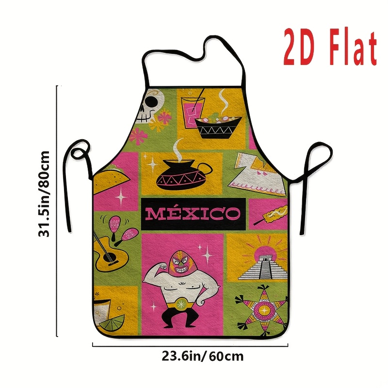 1Pc Mexican Culture Collage Pa - Home Cooking Work review and price