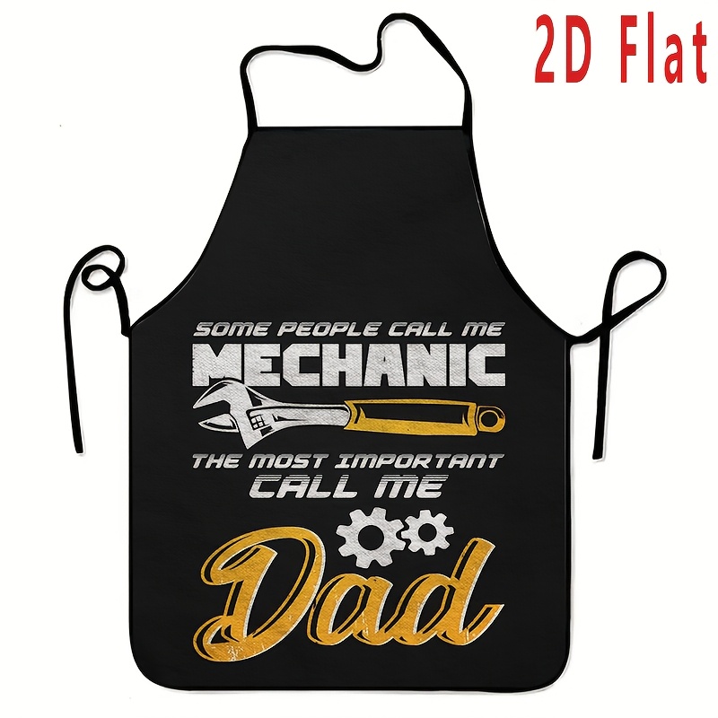 1 piece 2D flat mechanic dad p - Home Cooking Work review and price