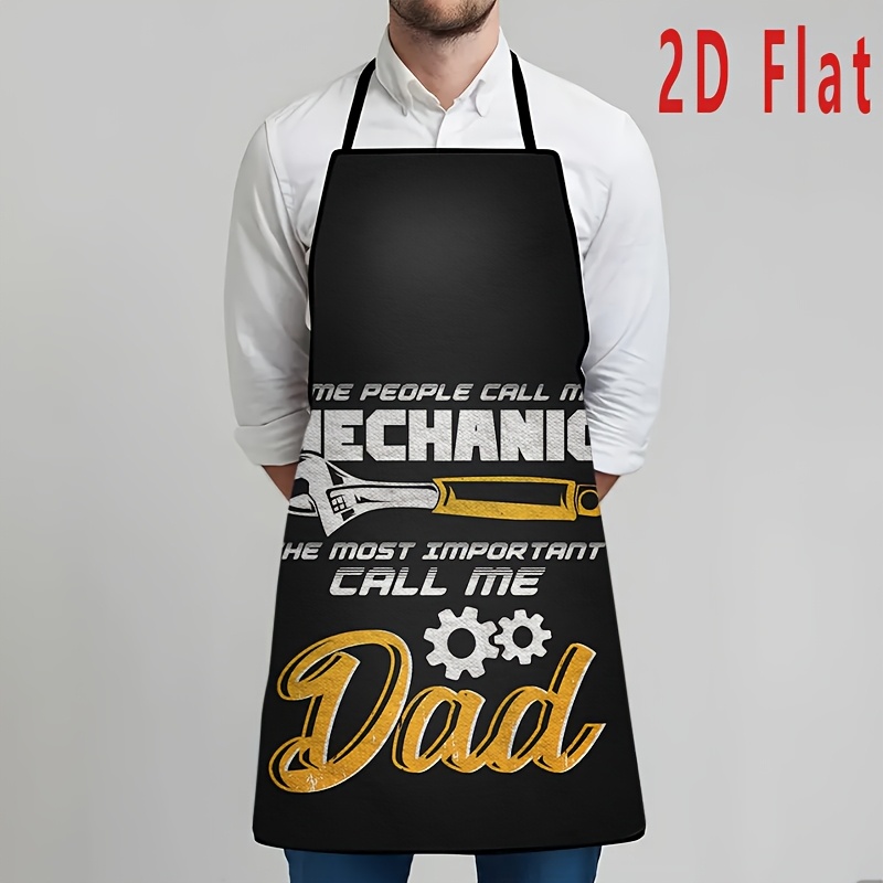 1 piece 2D flat mechanic dad p - Home Cooking Work review and price