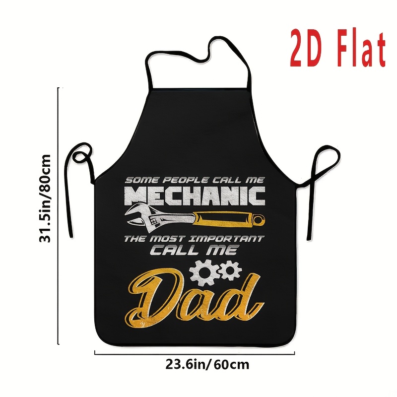 1 piece 2D flat mechanic dad p - Home Cooking Work review and price