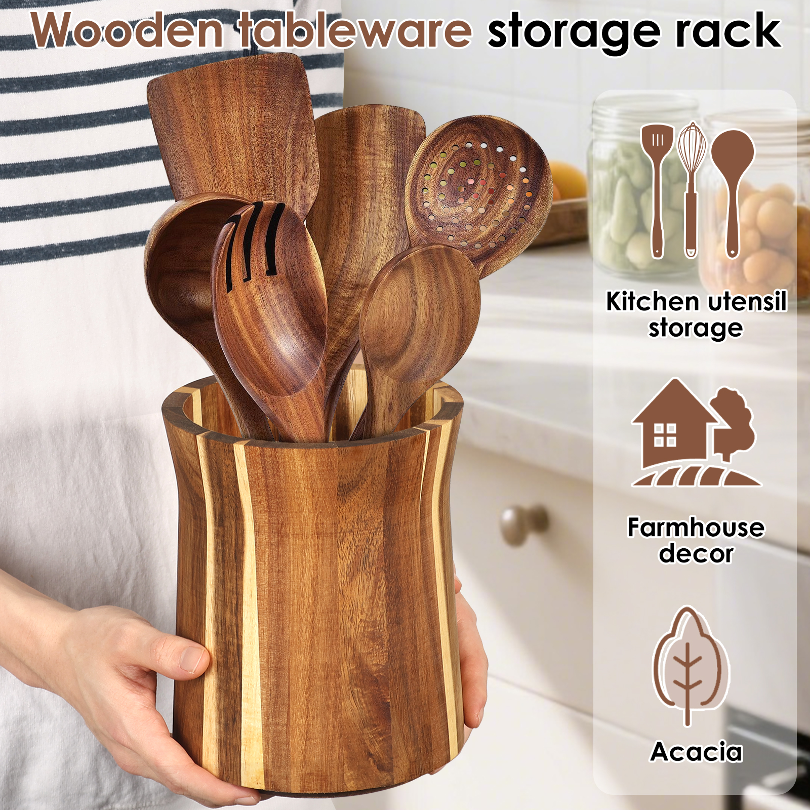 360° Rotating Utensil Holder W - Home Cooking Delivery review and price