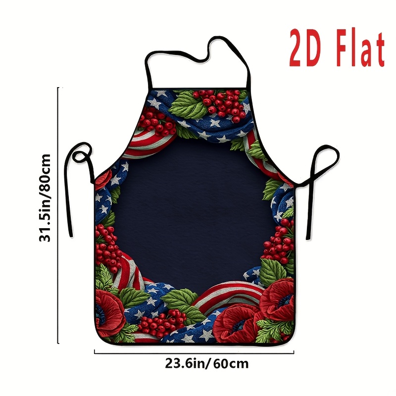 1 piece patriotic wreath patte - Home Cooking Work review and price