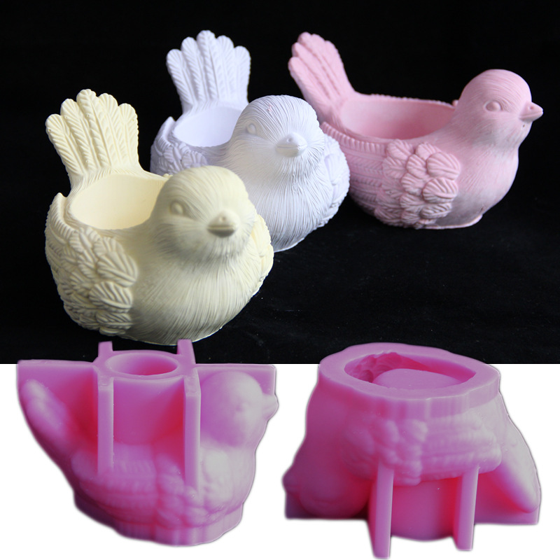 3D Bird Jar Mold Bird Flower P - Idli Steamer Mold review and price