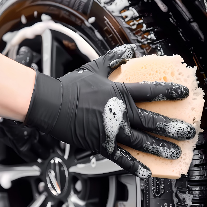Disposable Gloves Black Home N - Home Cooking Work review and price