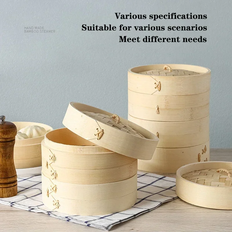 1/2/3 Layer Bamboo Steamer Wit - Steamer Bamboo Set review and price