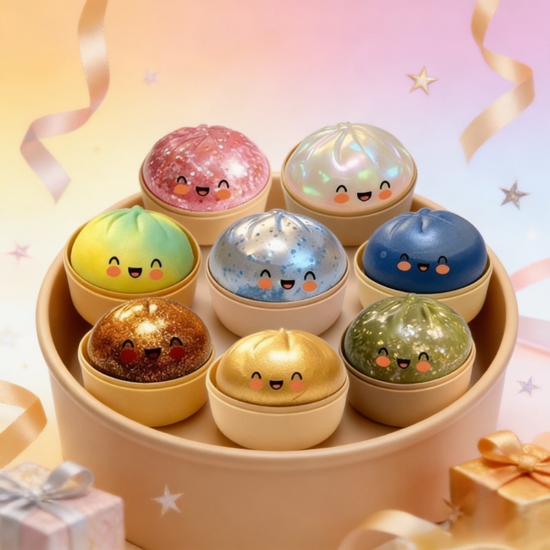 Giant Lifelike Dumpling Squeez - Steamer Bamboo Set review and price