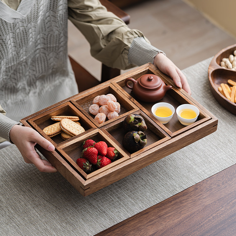 Walnut Tea Snack Plate Dessert - Home Cooking In Chinese review and price