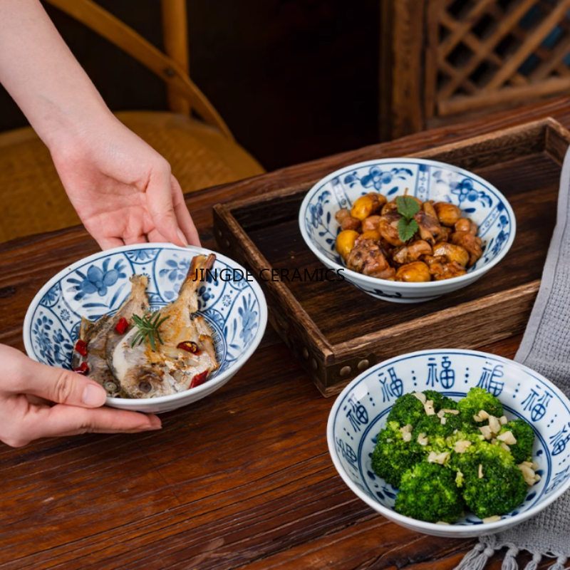 1pc Chinese Style Ceramic Tabl - Home Cooking In Chinese review and price