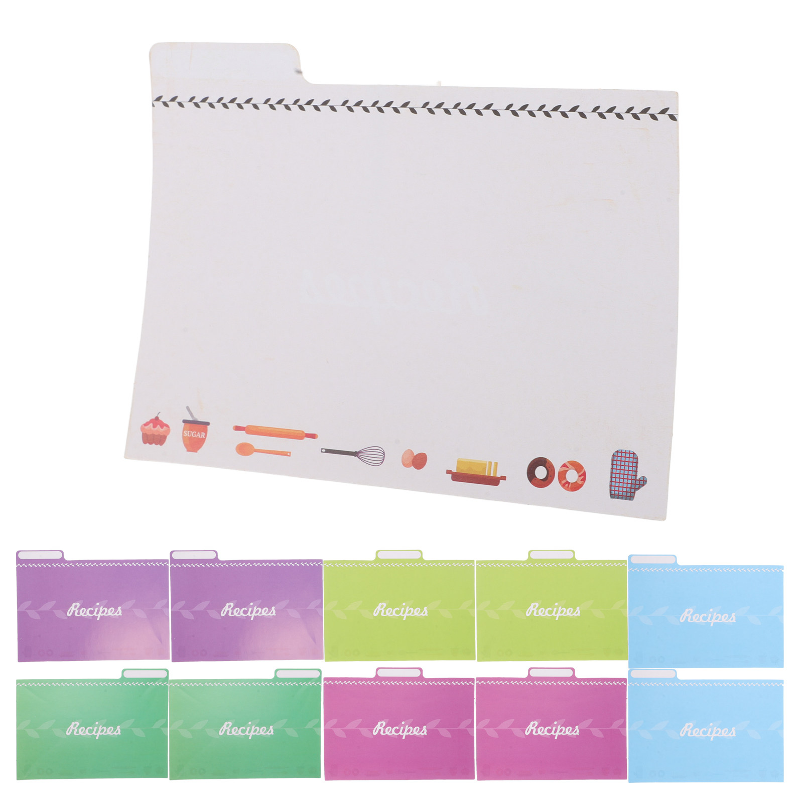 12Pcs Kitchen Recipe Card Divi - Home Cooking Recipe review and price
