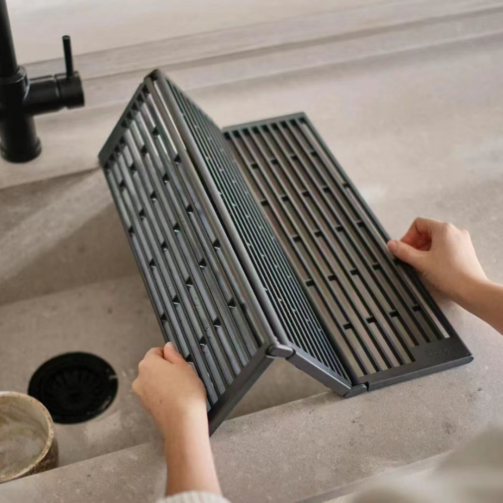 1pc Black Foldable Kitchen Sin - Home Cooking Delivery review and price
