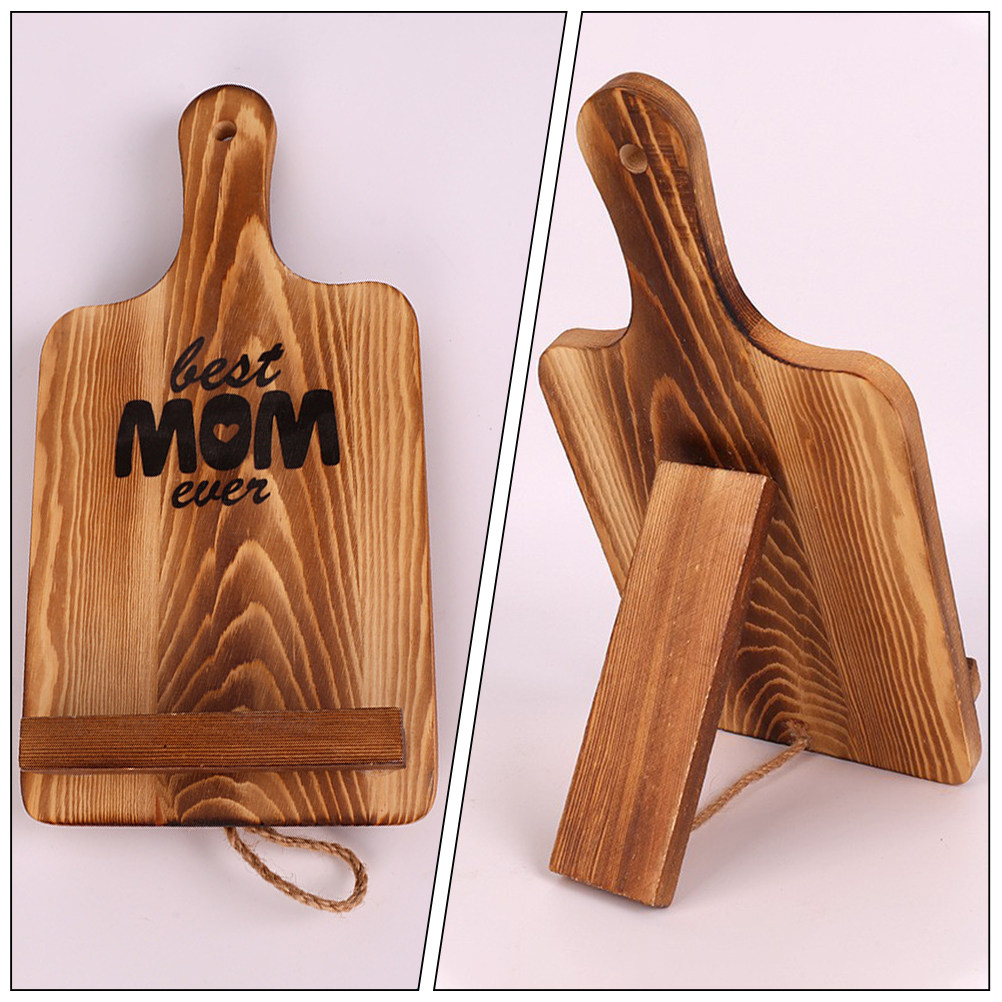 Natural Wood Recipe Book Stand - Home Cooking Recipe review and price