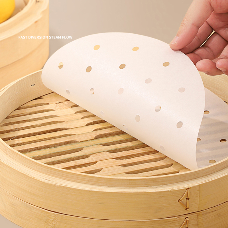 50/100pcs Bamboo Steamer Paper - Steamer Bamboo Set review and price