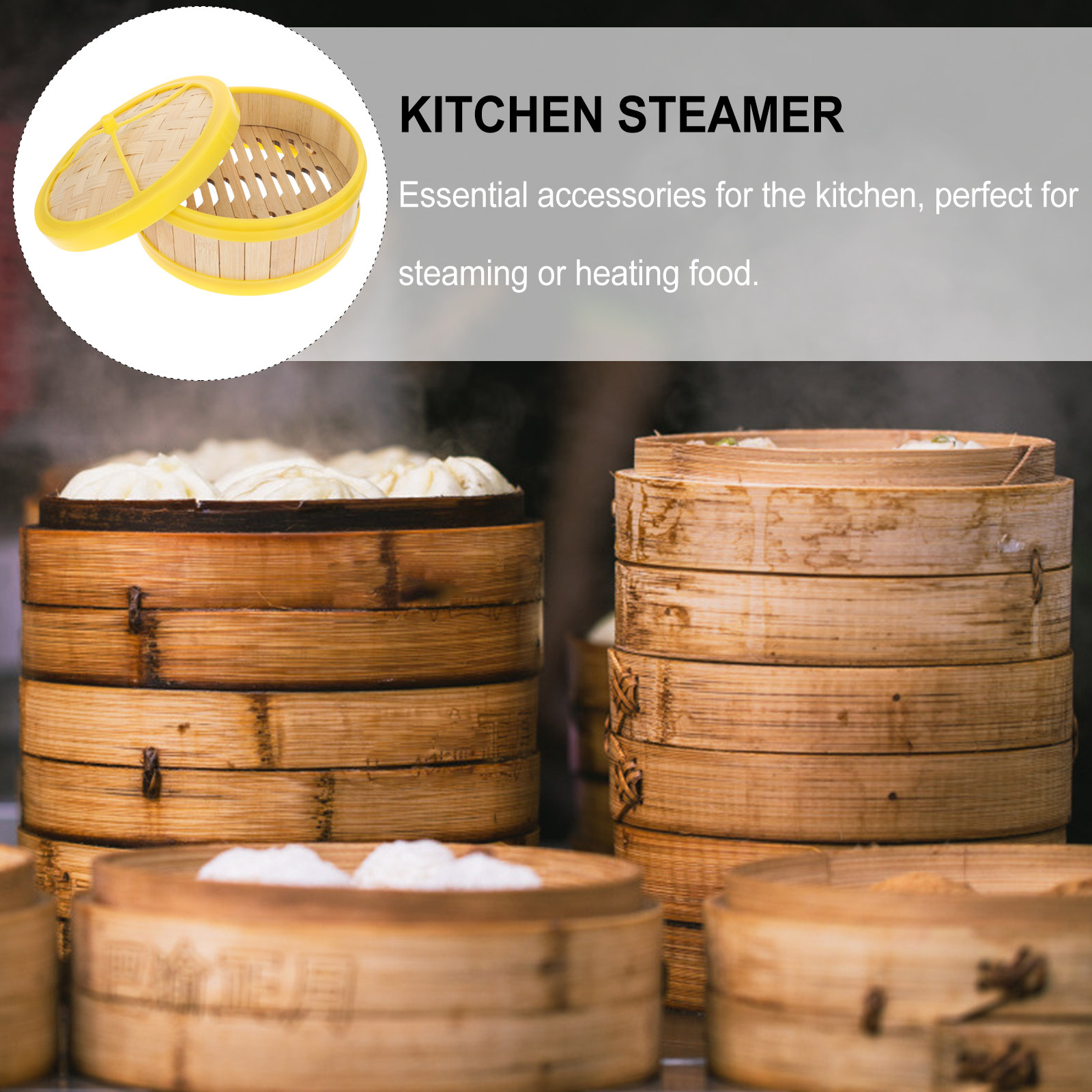 Bamboo Steamer Set Premium Bam - Steamer Bamboo Set review and price
