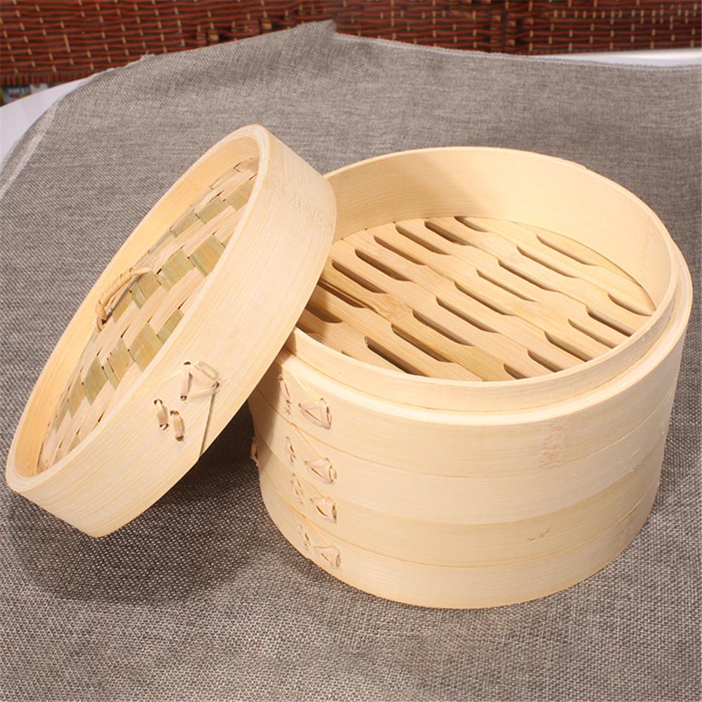 Bamboo Steamer Home Wooden Bam - Steamer Bamboo Set review and price