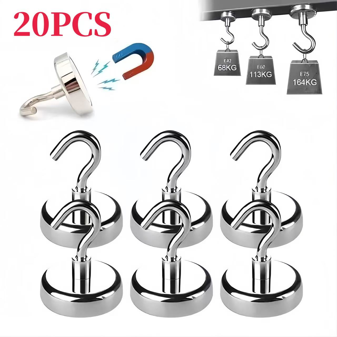 1-10-20PCS Strong Magnet Hooks - Home Cooking Delivery review and price