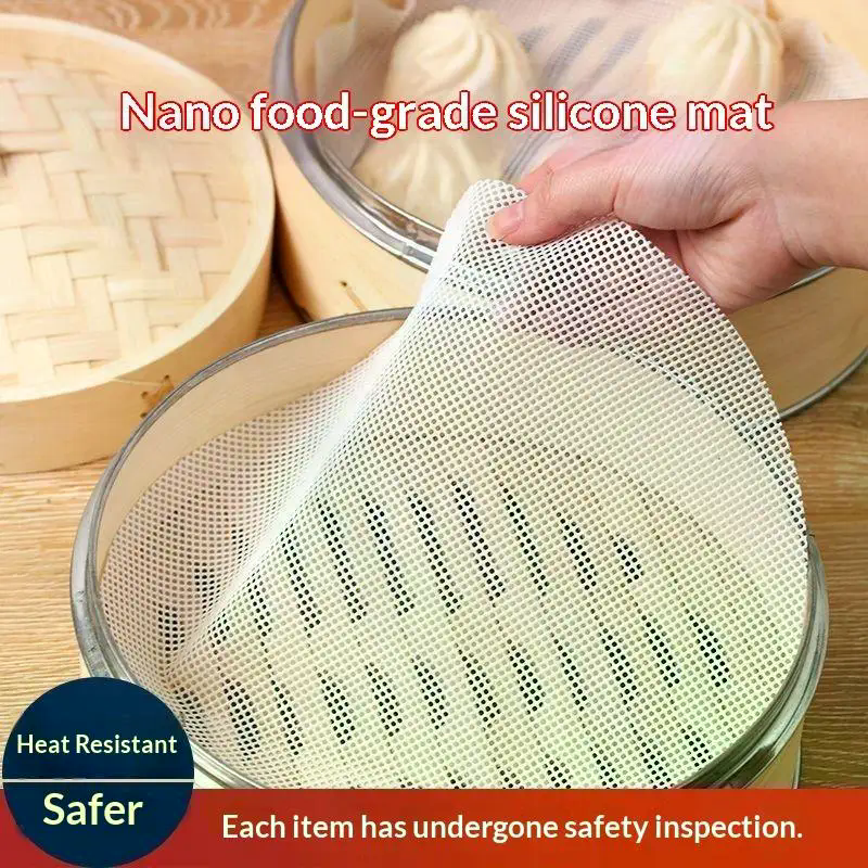 5pcs/set Reusable Silicone Non - Steamer Bamboo Set review and price